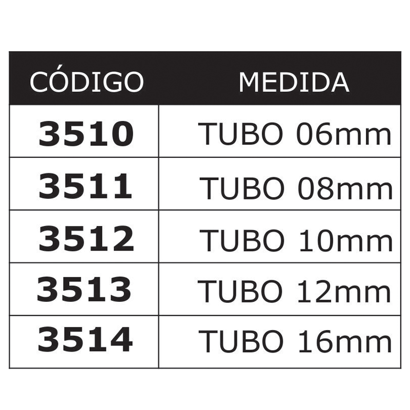 TEE COMPLETO 06MM
